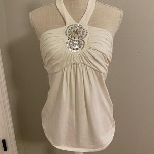 White House black market. Gorgeous top and sequin detail